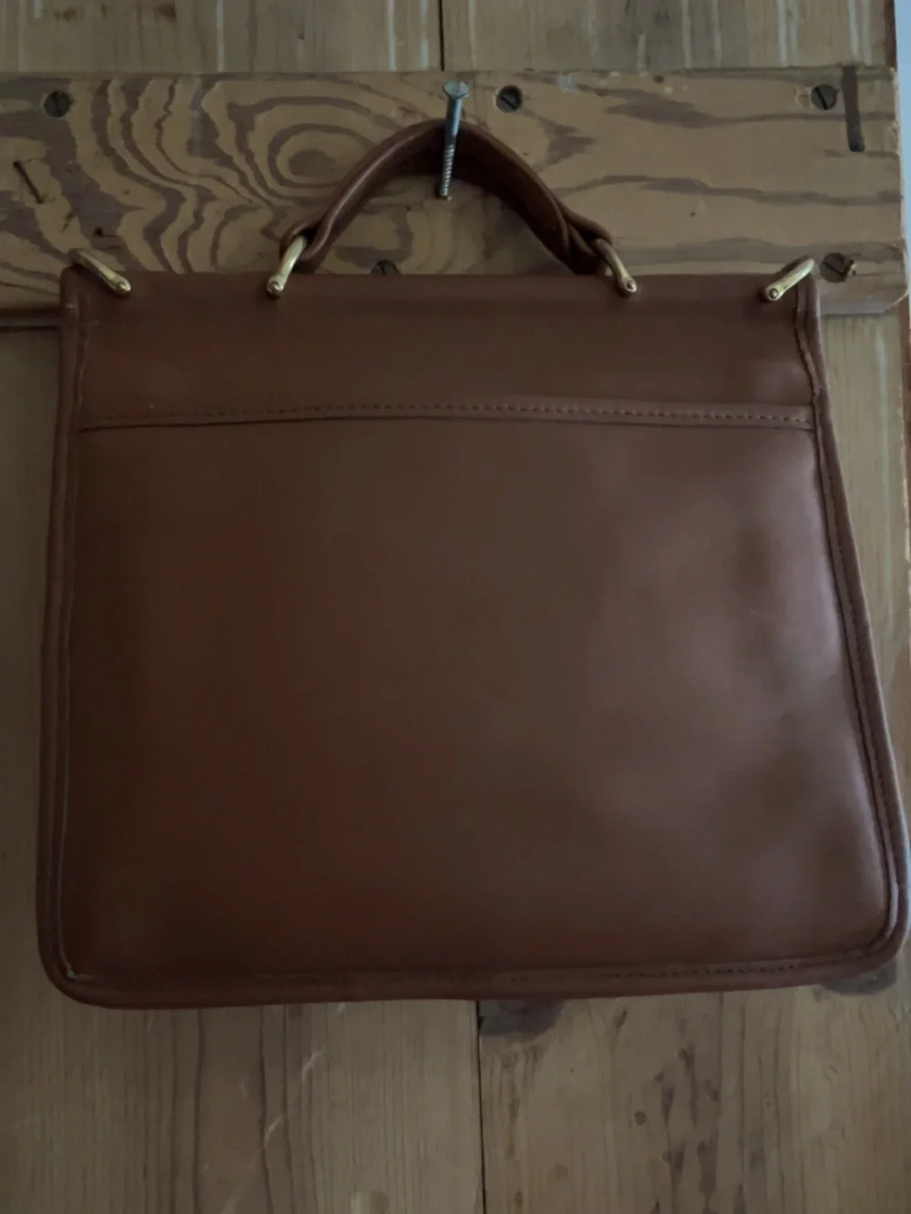 Vintage Coach Willis Bag #9927 (2003) — British Tan